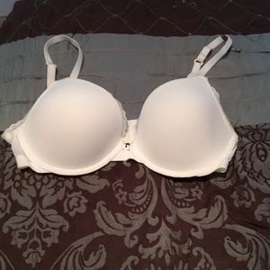 NWOT Aerie Push-Up Plunge White Bra Size 34D